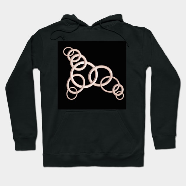 Rose gold chain Hoodie by CreaKat